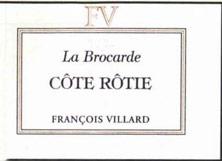 Etikette des Weins Côte-Rôtie La Brocarde François Villard 2015