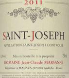 Etiquette du vin Saint-Joseph Jean-Claude Marsanne (Domaine) 2020