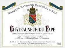 Etiquette du vin Châteauneuf-du-Pape Raymond Usseglio & Fils (Domaine) 1989