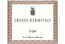 Etiquette du vin Crozes-Hermitage Laya Yves Cuilleron (Domaine) 2012
