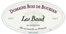 Etichetta Châteauneuf-du-Pape Bois de Boursan (Domaine) Les Baud Jean et Jean-Paul Versino 2007