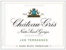 Etiquette du vin Nuits-Saint-Georges Les Terrasses Château Gris - Albert Bichot 2009