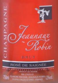 Etikette des Weins Rosé de Saignée Brut Jeaunaux-Robin ----