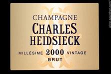 Etikette des Weins Brut Charles Heidsieck 1961