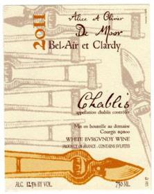 Etichetta Chablis Bel Air et Clardy Alice et Olivier De Moor 2018
