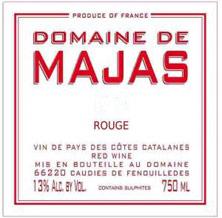 Etichetta IGP Côtes Catalanes de Majas (Domaine) 2013