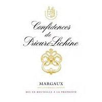 Etikette des Weins Confidences de Prieuré Lichine Second Vin 2010
