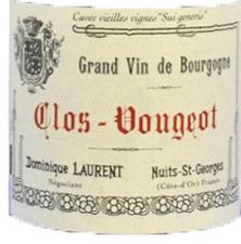 Etikette des Weins Clos de Vougeot Grand Cru Vieilles vignes Sui Generis Dominique Laurent 2004