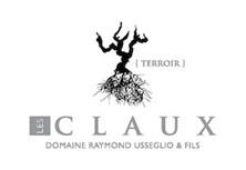 Etiquette du vin Côtes-du-Rhône Raymond Usseglio (Domaine) Les Claux Raymond Usseglio & Fils 2018