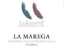 Etiquette du vin Amarone della Valpolicella Le Salette La Marega 1997