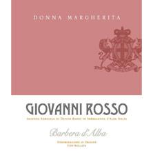 Etichetta Barbera d'Alba Giovanni Rosso Donna Margherita   2012