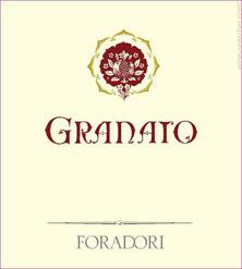 Etiquette du vin Vigneti delle Dolomiti IGT Granato Elisabetta Foradori 2003