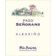Etiquette du vin Rias Baixas Albarino Pazo de Senorans 2013
