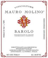 Etichetta Barolo DOCG Mauro Molino 2010