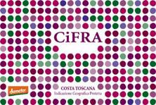 Etiquette du vin Toscana IGT Duemani Cifra 2015