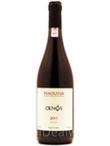 Etiquette du vin Naoussa Thymiopoulos Oenos 2011