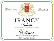 Etichetta Irancy Palotte Colinot 2003