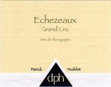 Etiquette du vin Echezeaux Grand Cru Domaine Patrick Hudelot 2008