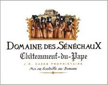 Etikette des Weins Châteauneuf-du-Pape Sénéchaux (Domaine des) Famille J-M. Cazès 2009
