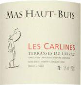 Etiquette du vin Coteaux du Languedoc - Terrasses du Larzac Les Carlines Domaine Mas Haut Buis 2005