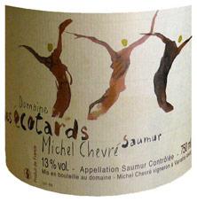 Etiquette du vin Saumur Clos de l'écotard Michel Chevré 2016