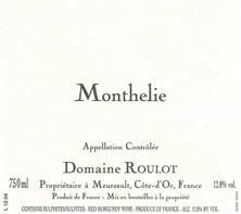 Etiquette du vin Monthélie Roulot (Domaine) 2020