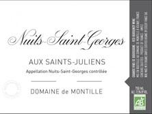 Etiquette du vin Nuits-Saint-Georges Aux Saints-Juliens De Montille (Domaine) 2010