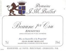 Etikette des Weins Beaune 1er Cru Les Epenottes Domaine Jean Boillot 2004