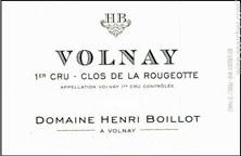 Etiquette du vin Volnay 1er Cru Clos de la Rougeotte Domaine Jean Boillot 2004