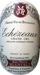 Etikette des Weins Echezeaux Grand Cru Domaine Jean-Pierre Mugneret 1998