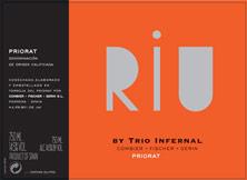 Wine label Priorat Trio infernal RIU Laurent Combier - Peter Fischer - Jean Michel Gerin 2019