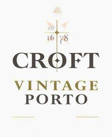 Etikette des Weins Porto Croft The Fladgate Partnership 1974