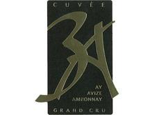 Etiquette du vin Cuvée 3A Grand Cru Extra-Brut De Sousa ----