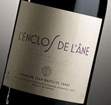 Etichetta Minervois L'Enclos de l'âne Jean-Baptiste Sénat 2012