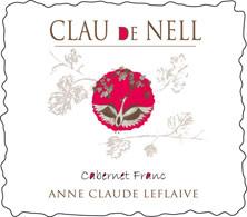 Etiquette du vin Anjou Cabernet sauvignon Clau de Nell 2011