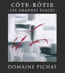 Etiquette du vin Côte-Rôtie Les Grandes Places Pichat (Domaine) 2020