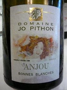 Etiquette du vin Coteaux du Layon St Lambert Ambroisie Clos des Bonnes Blanches Jo Pithon (Domaine) 1994