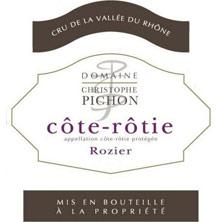 Etiquette du vin Côte-Rôtie Christophe Pichon (Domaine) 2011