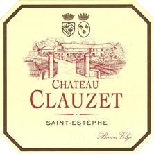 Etiquette du vin Château Clauzet 2013