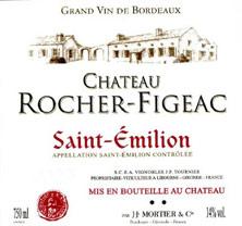Etiquette du vin Château Rocher Figeac 2011