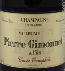 Etiquette du vin Oenophile Extra-Brut Pierre Gimonnet 2002