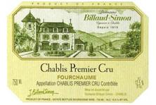Etikette des Weins Chablis 1er Cru Fourchaume Billaud-Simon (Domaine) 2008