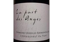 Etiquette du vin Châteauneuf-du-Pape La Part des Anges Raymond Usseglio (Domaine) 2015