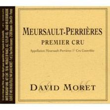 Etiquette du vin Meursault 1er Cru Perrières David Moret (Domaine) 2013