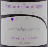 Etichetta Saumur-Champigny Les Roches Célestes Complices de Loire 2014