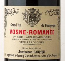 Etikette des Weins Vosne-Romanée 1er Cru Les Rouges Dominique Laurent 2015