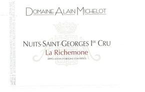 Etiquette du vin Nuits-Saint-Georges 1er Cru La Richemone Alain Michelot (Domaine) 2003