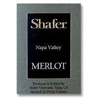 Etiquette du vin Stags Leap District Shafer Vineyards Merlot 2008