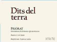 Etiquette du vin Priorat Terroir Al Limit Dits del Terra Dominik Hubert 2010