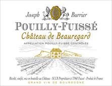 Etichetta Pouilly-Fuissé Château de Beauregard - Joseph Burrier 2011